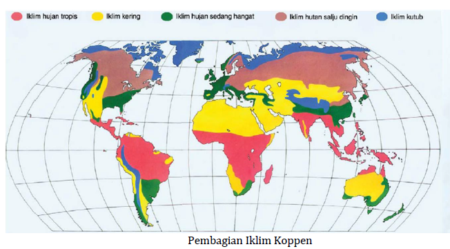 Di bawah ini manakah negara-negara yang memiliki kawasan hutan hujan tropis