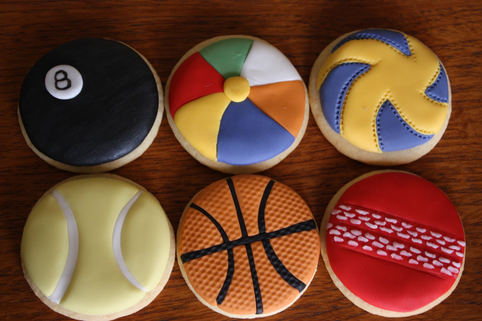 The Flour Bin Sports Balls Biscuits