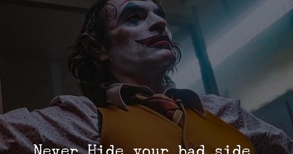 Never hide your bad side to make someone stay - Picture Of The Day