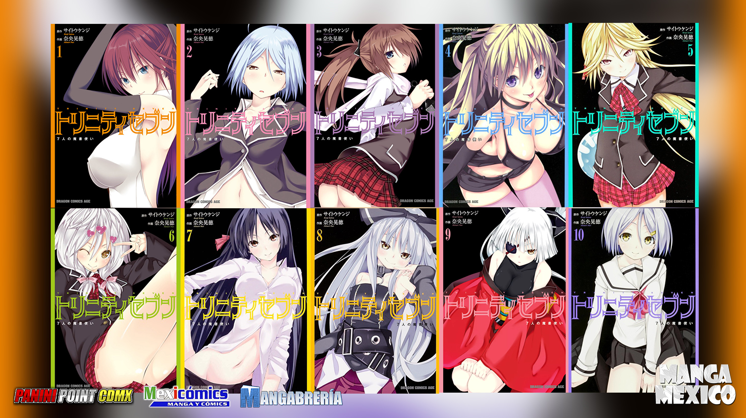 Featured image of post Trinity Seven Manga Tomos