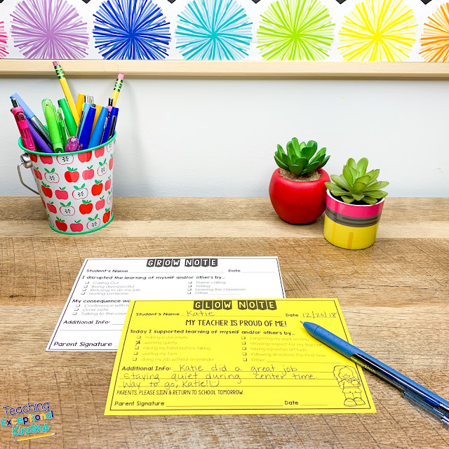 Learn how sending positive behavior notes home to parents can improve your student's behavior in the classroom.