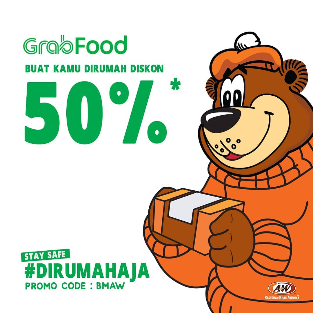 Promo AW Restaurant Diskon 50% Pesan Via Grabfood ...