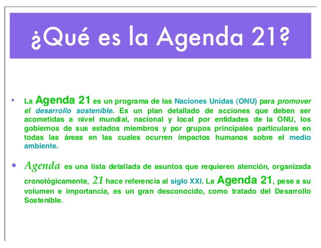 SEGURIDAD AMBIENTAL 1: PROGRAMA 21 DE LA ONU