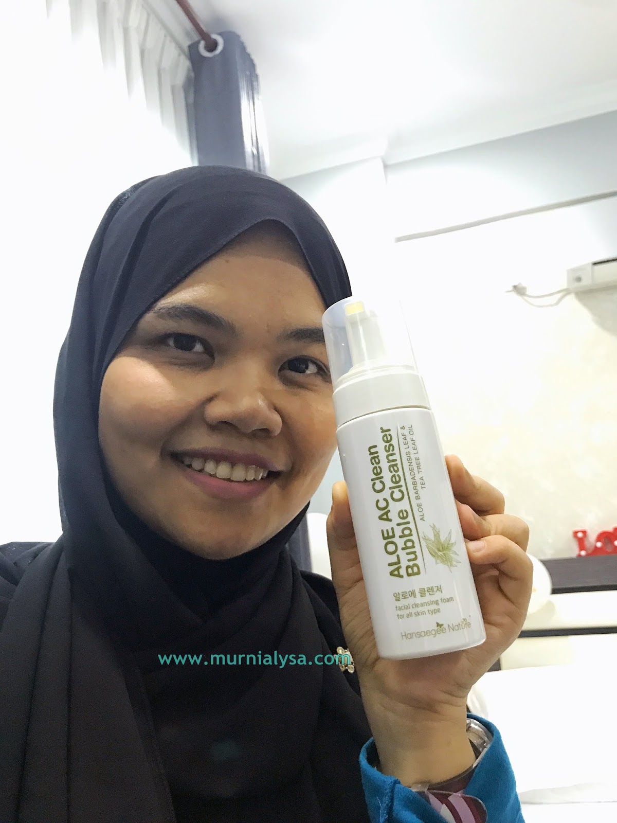 Coretan Murni Alysa Pencuci Muka Untuk Kulit Kering Aloe AC Clean
