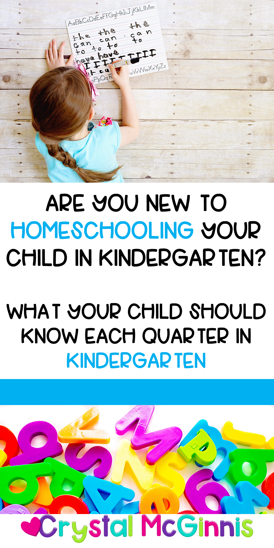What Should I Teach My Kindergarten Child If I Am Homeschooling? | Mrs ...