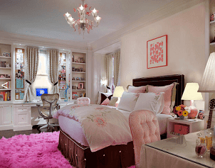 Habitaciones en rosa y marrón - Ideas para decorar dormitorios