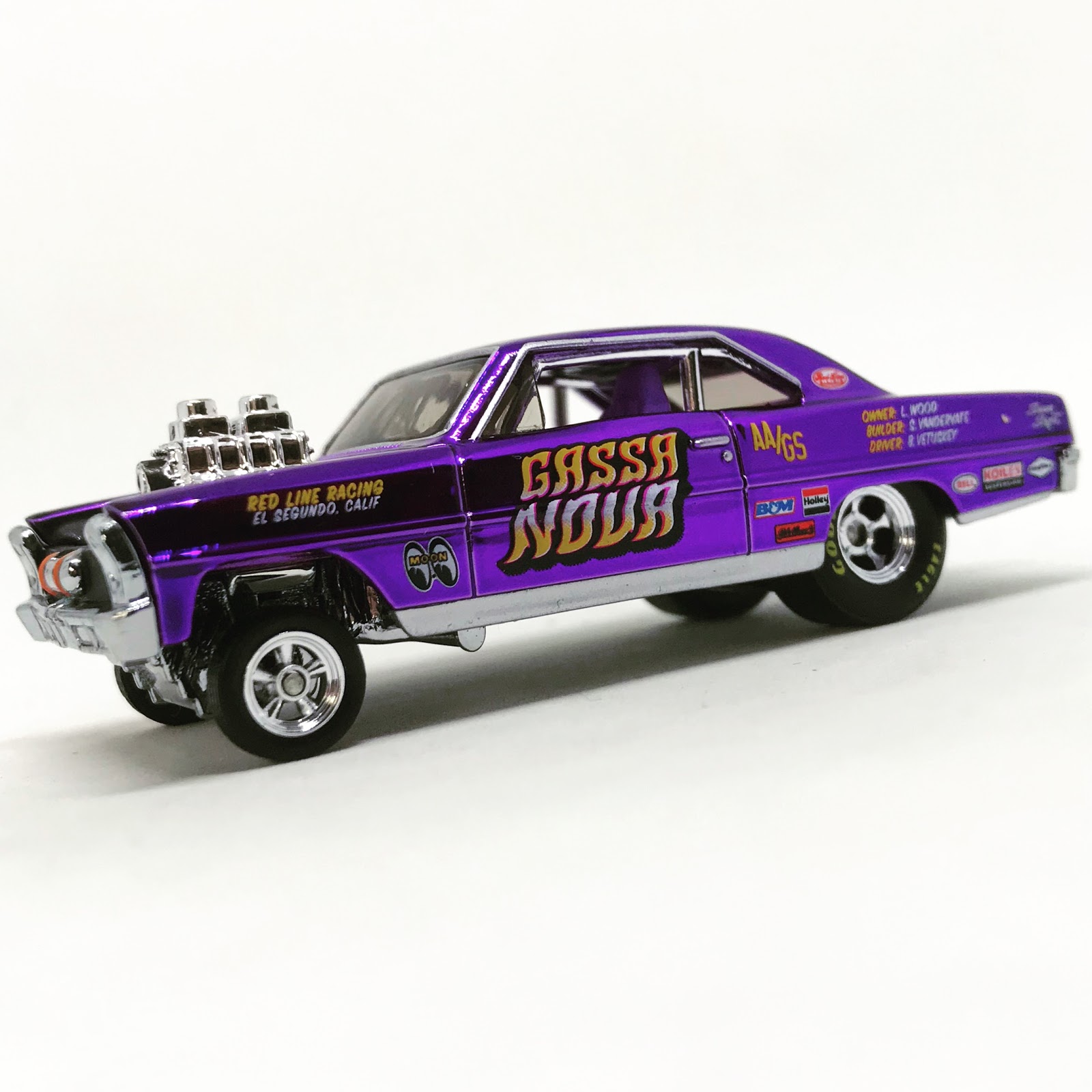 JULIAN'S HOT WHEELS BLOG 1966 Super Nova Gasser (2017 RLC sELECTIONs