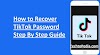 How to Recover TikTok Password Step By Step Guide