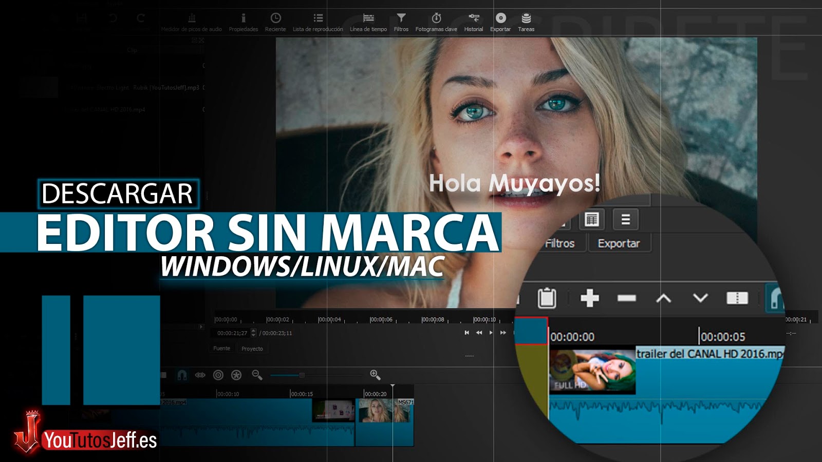 Editor de Video Gratis para PC Sin Marca de Agua Windows y Mac 2020