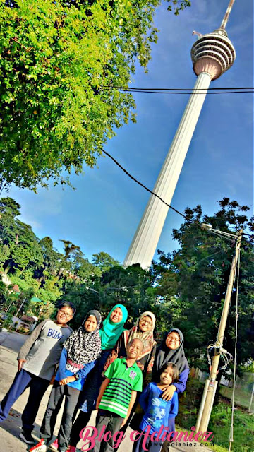 Kembara ke Menara Kuala Lumpur menaiki pengangkutan awam
