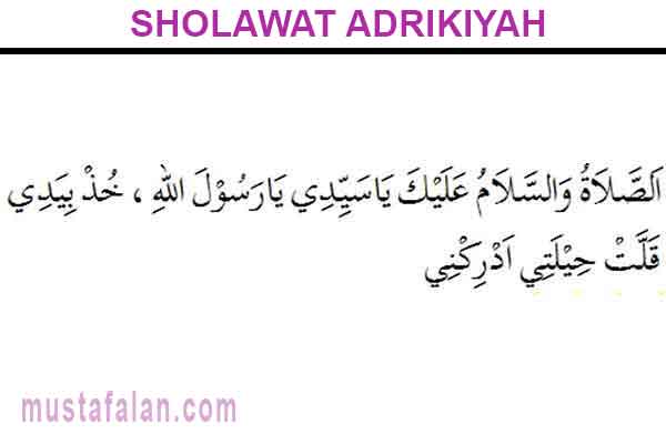 Sholawat Qod Doqot Dan Sholawat Adrikiyah