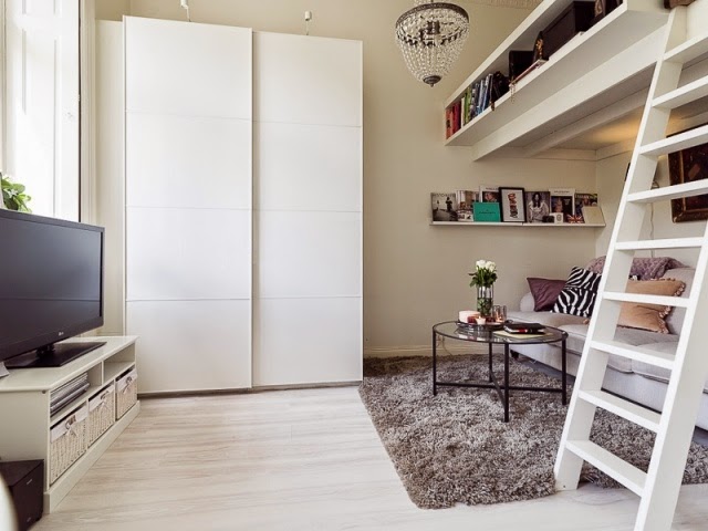 Loft beds for adults - Good idea for small apartment | Bedroom Design
