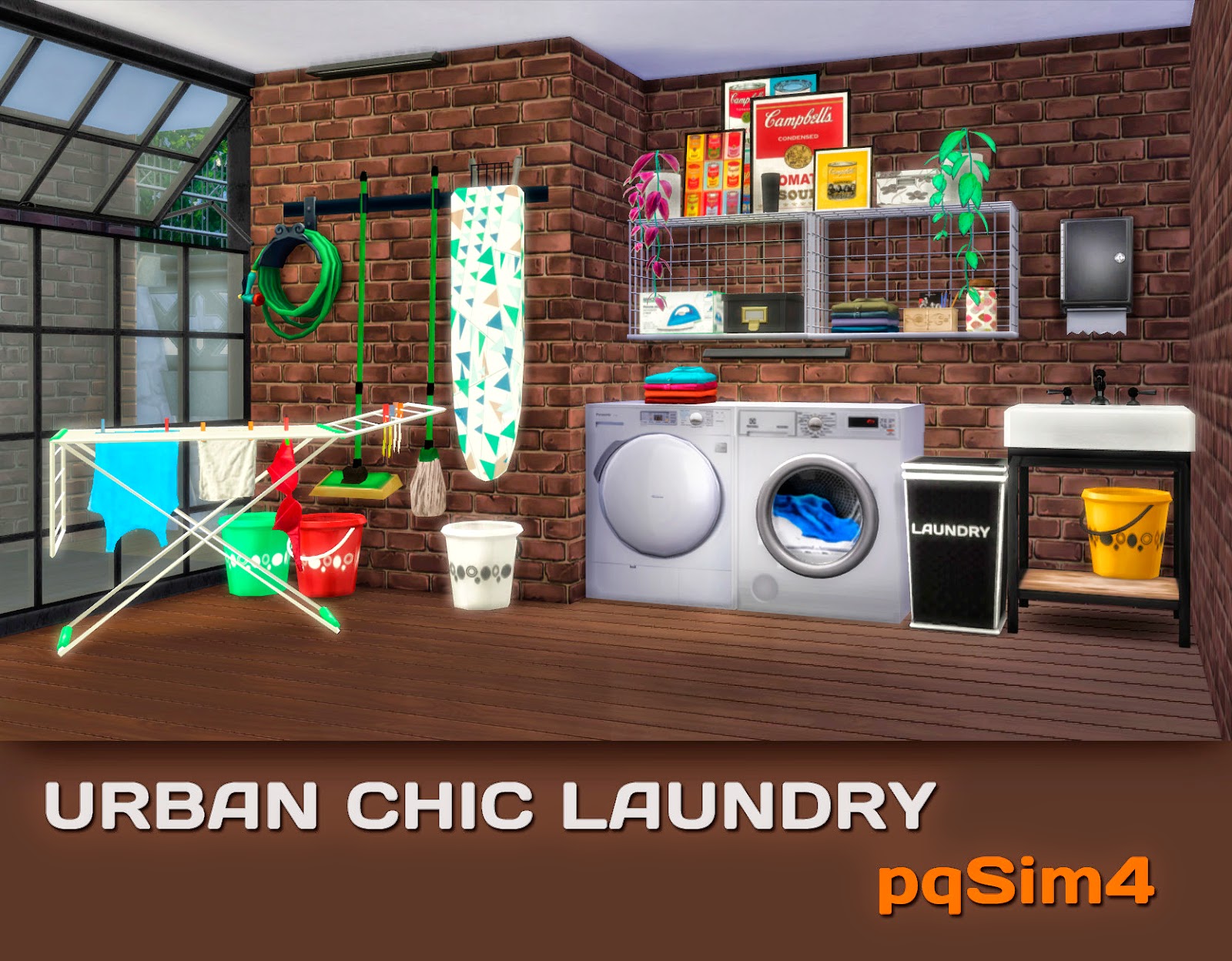 Sims 4 Laundry CC