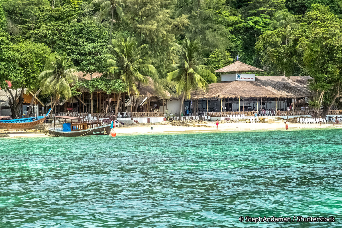 Phak Nam Bay Phi Phi island