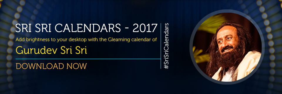 Sri Sri Ravi Shankar - Desktop Calendars 2016