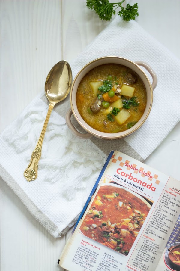Carbonada Chilena de Recomiendo Blog / Foto con copyright propiedad de Recomiendo by Pola & Cleme tomada por Pola