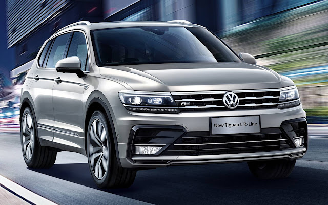 VW Tiguan L alongada surge em versão R-Line na China