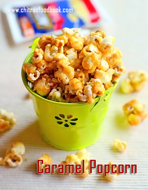 How To Make Caramel Popcorn Recipe On the Stove With White Sugar