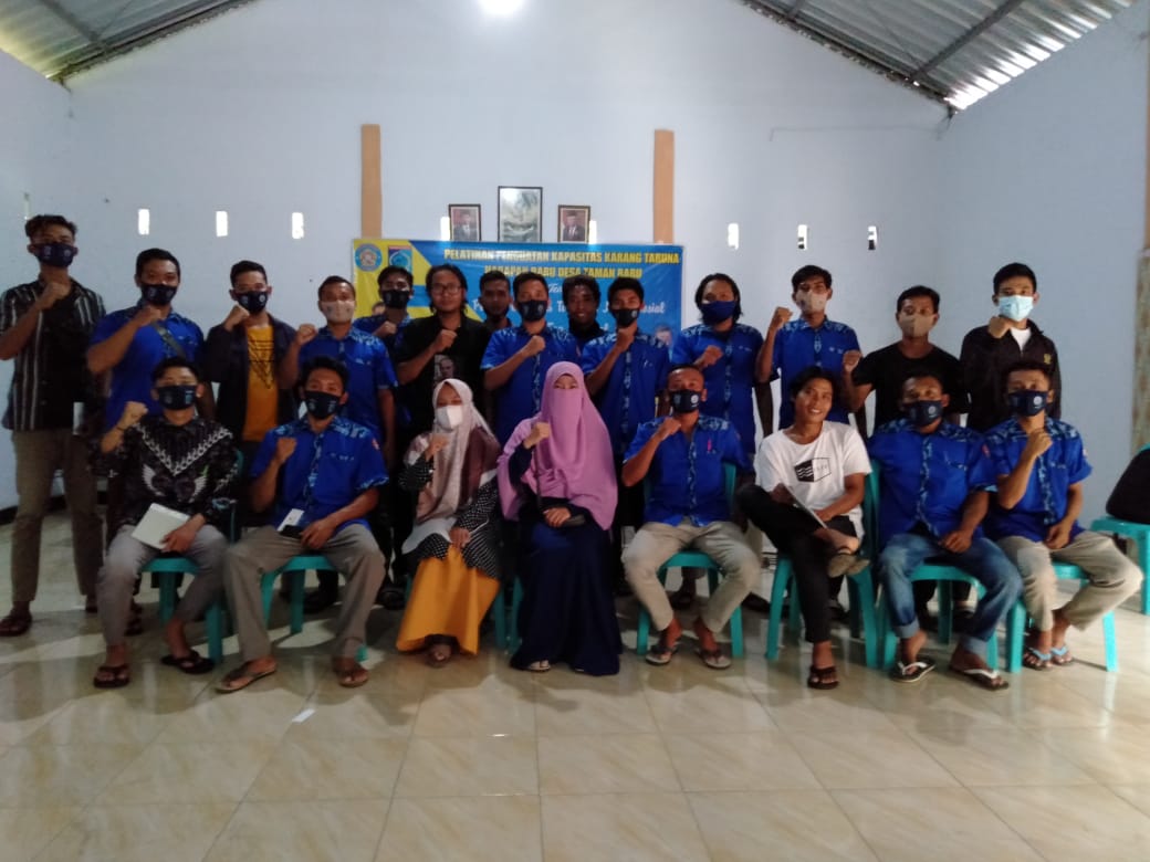 Karang Taruna Desa Taman Baru Adakan Pelatihan Penguatan Kapasitas Anggota