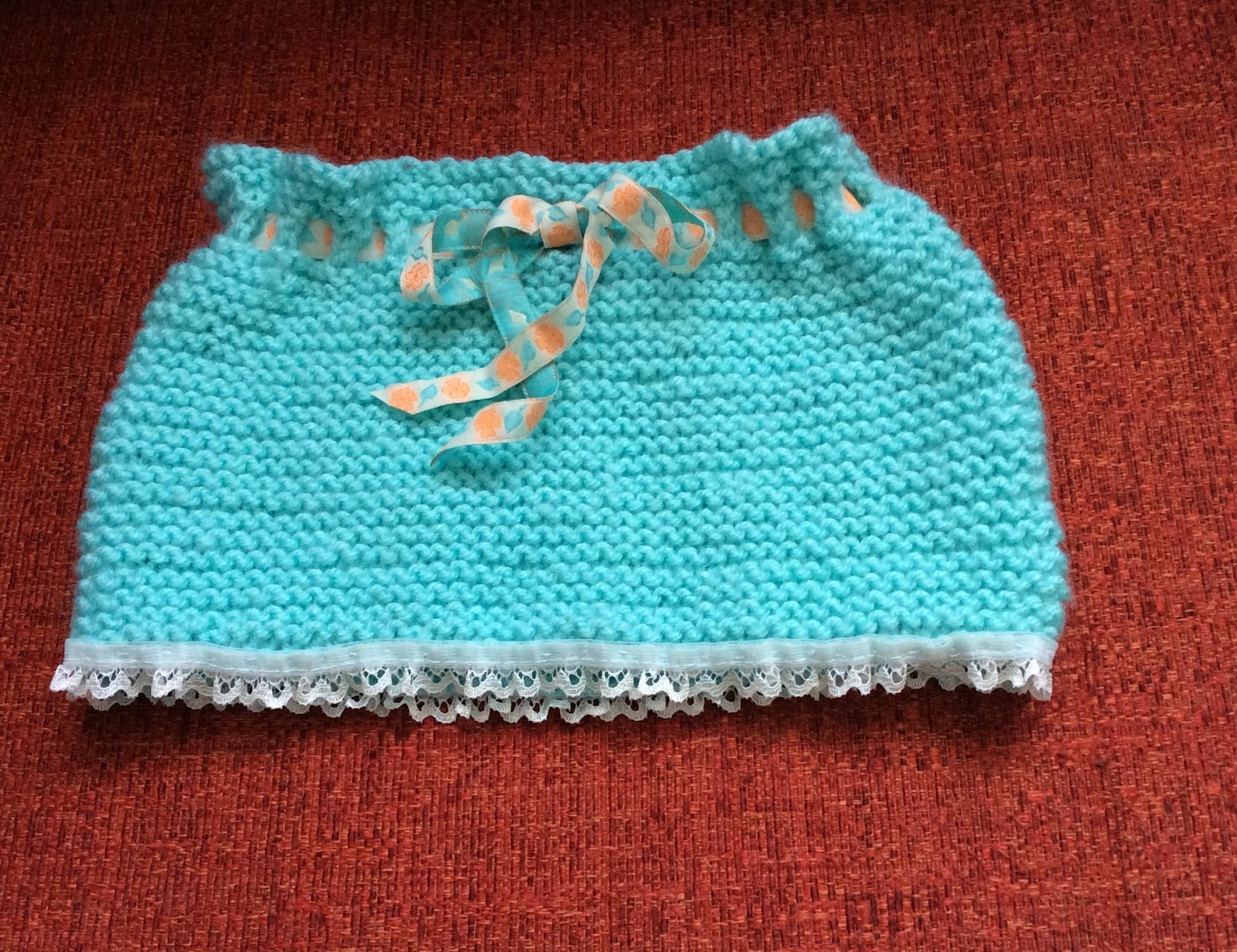 Taffy Lass Knits Easy Baby Skirt