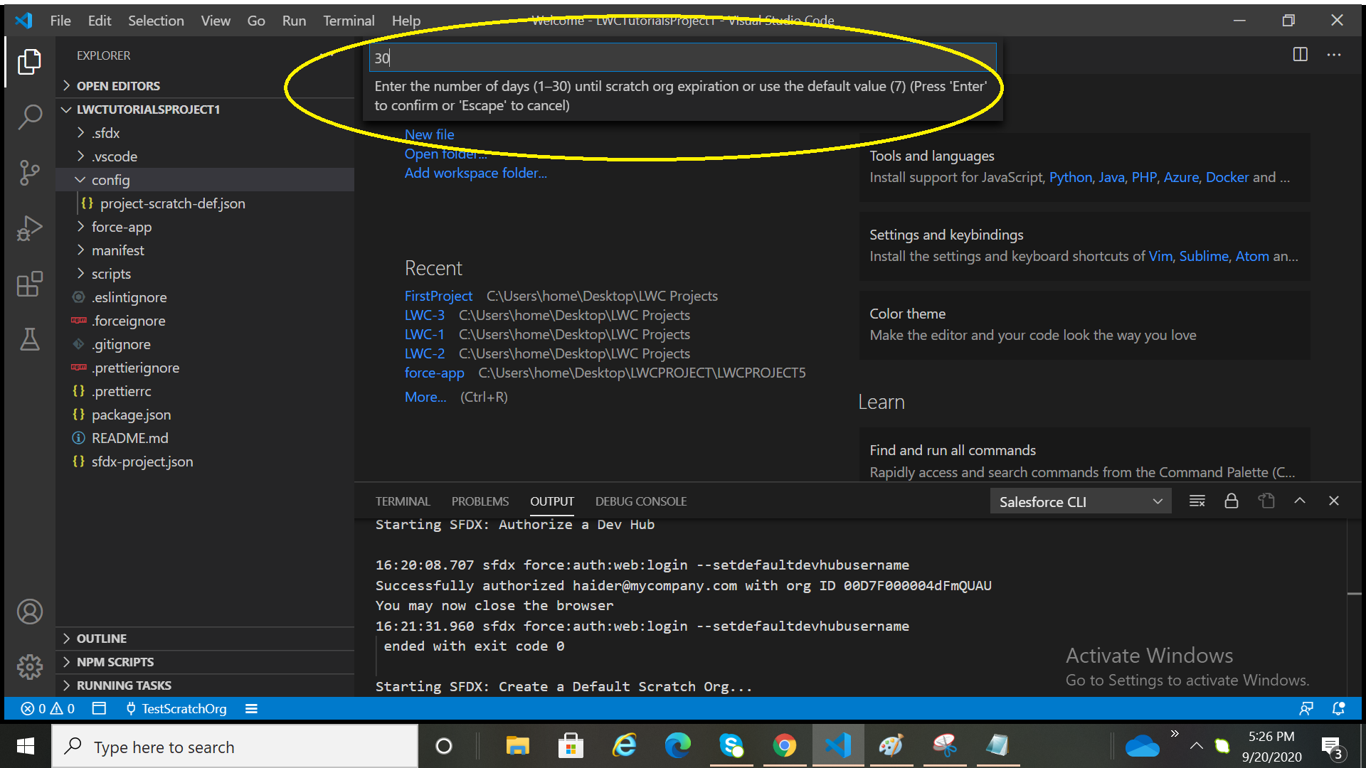sfdc-lightning.com(A Blog On Salesforce): What is scratch org in ...