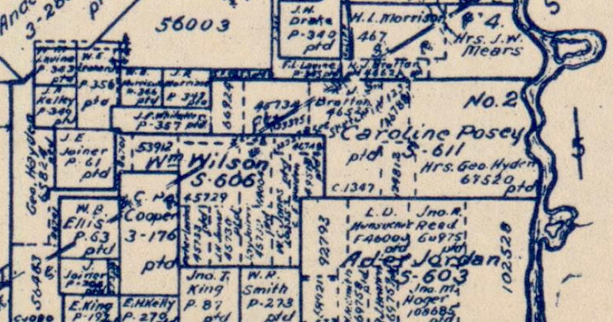Newton County map 1905