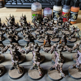 Death Guard for Armies on Parade Painting the Death Guard, my AoP winning Army