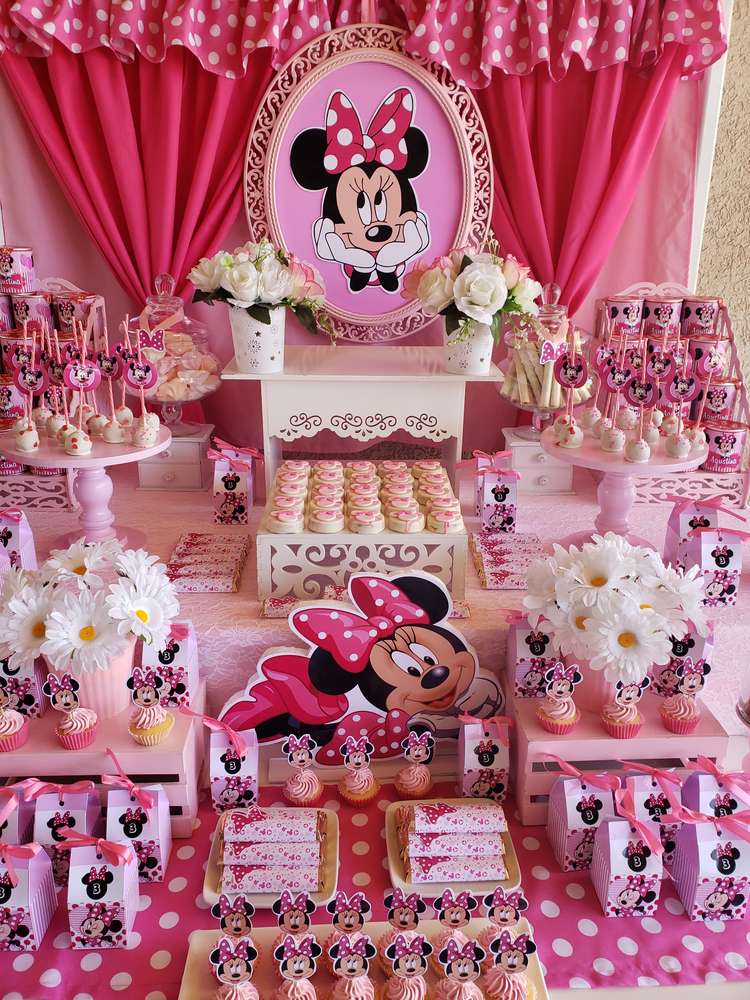 18 ideas de decoración para Fiesta Minnie Mouse