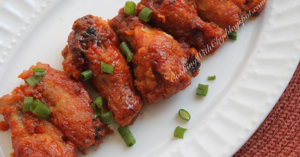 Cooking With Chy Oven Fried BBQ Wings
