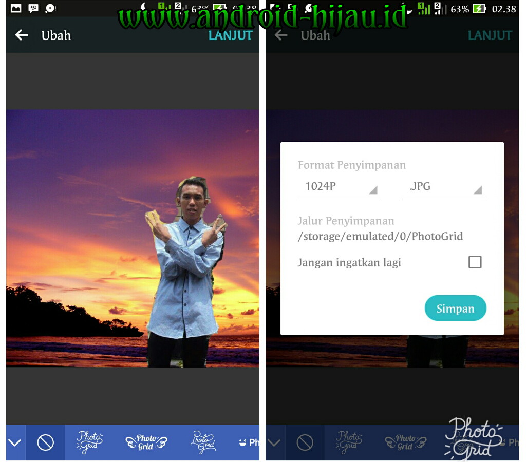 5 Cara Merubah Background Foto Pada Android - Cara Flash