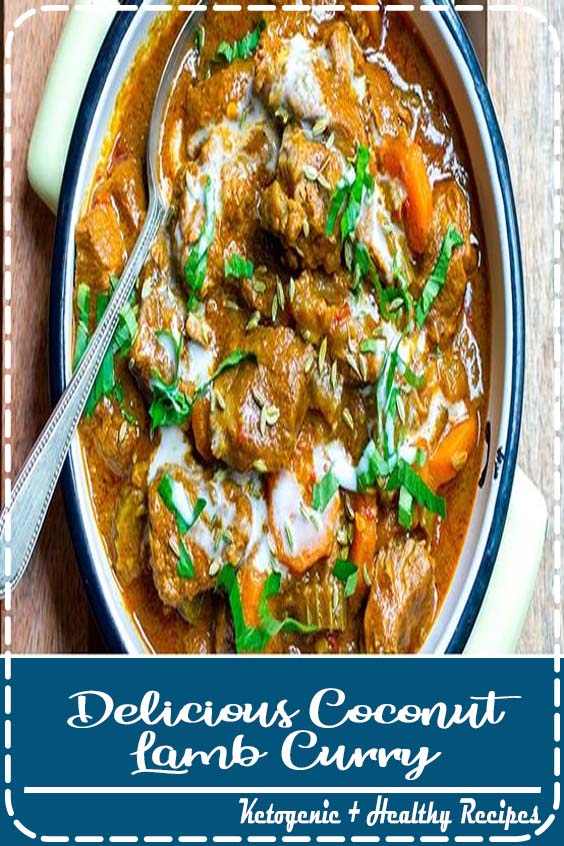 Delicious Coconut Lamb Curry Food Crystal 06