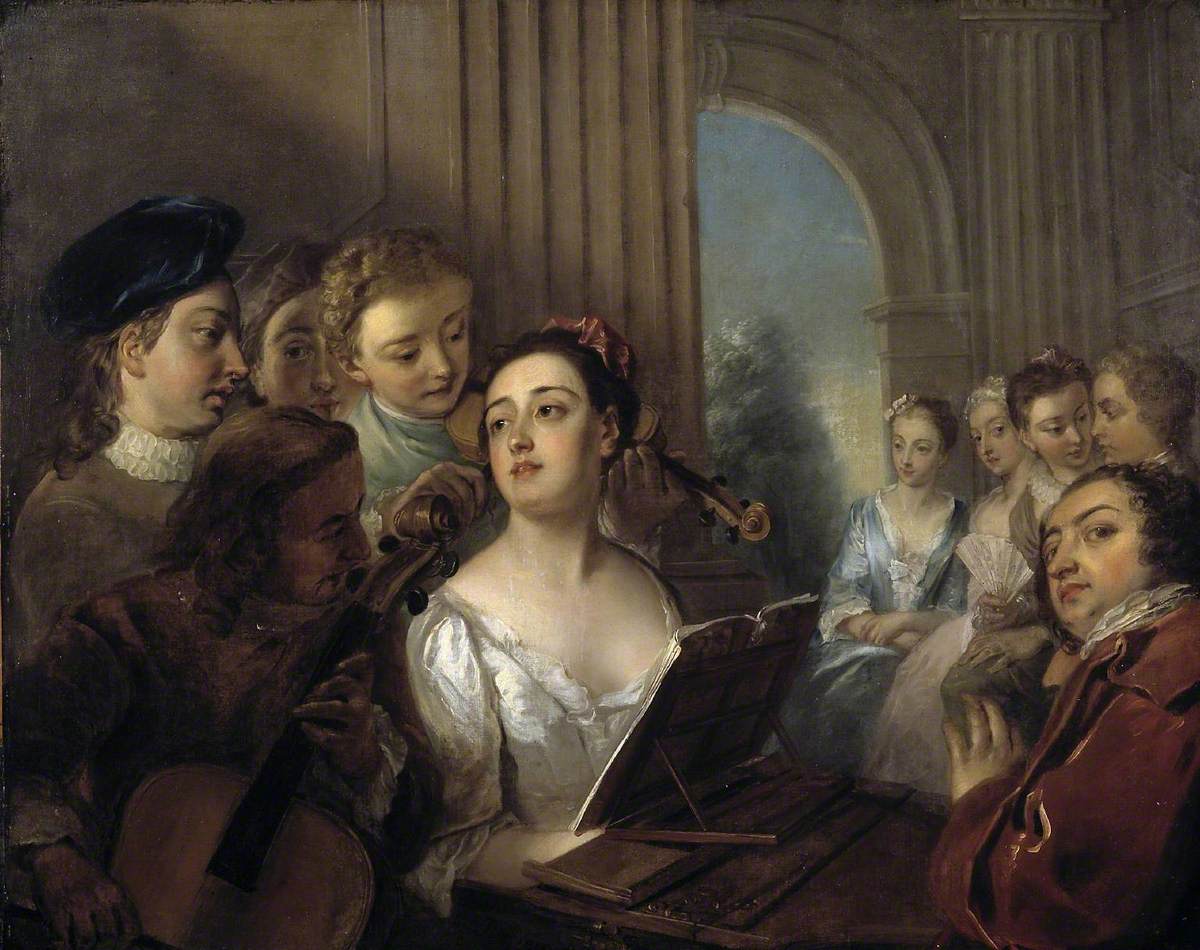 Philippe Mercier (16891760) A French Painter