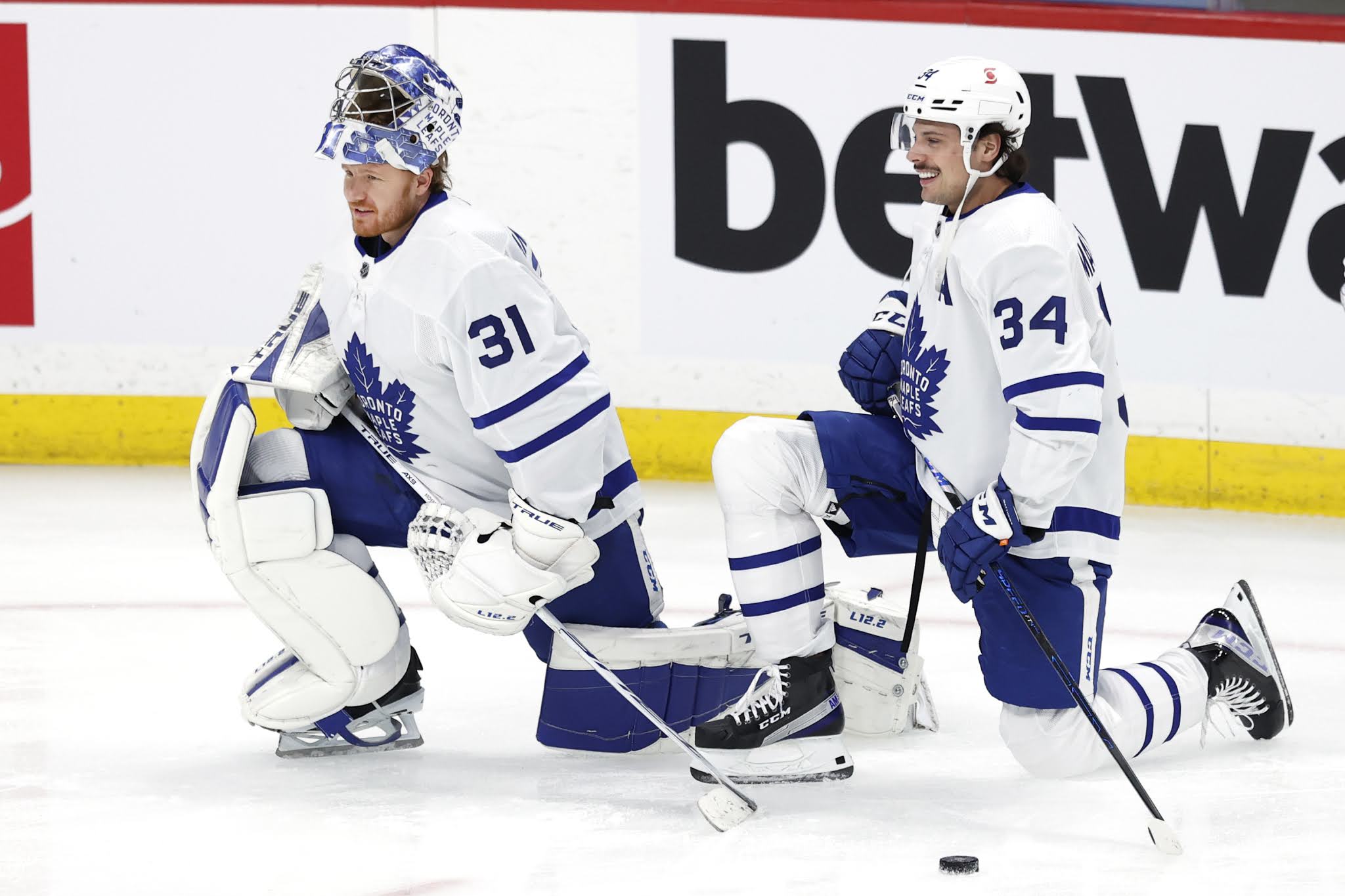 Carolina Hurricanes Frederik Andersen Toronto Maple Leafs 