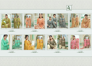 Alok Suits Nazpreet Jam Cotton Salwar Kameez Collection 