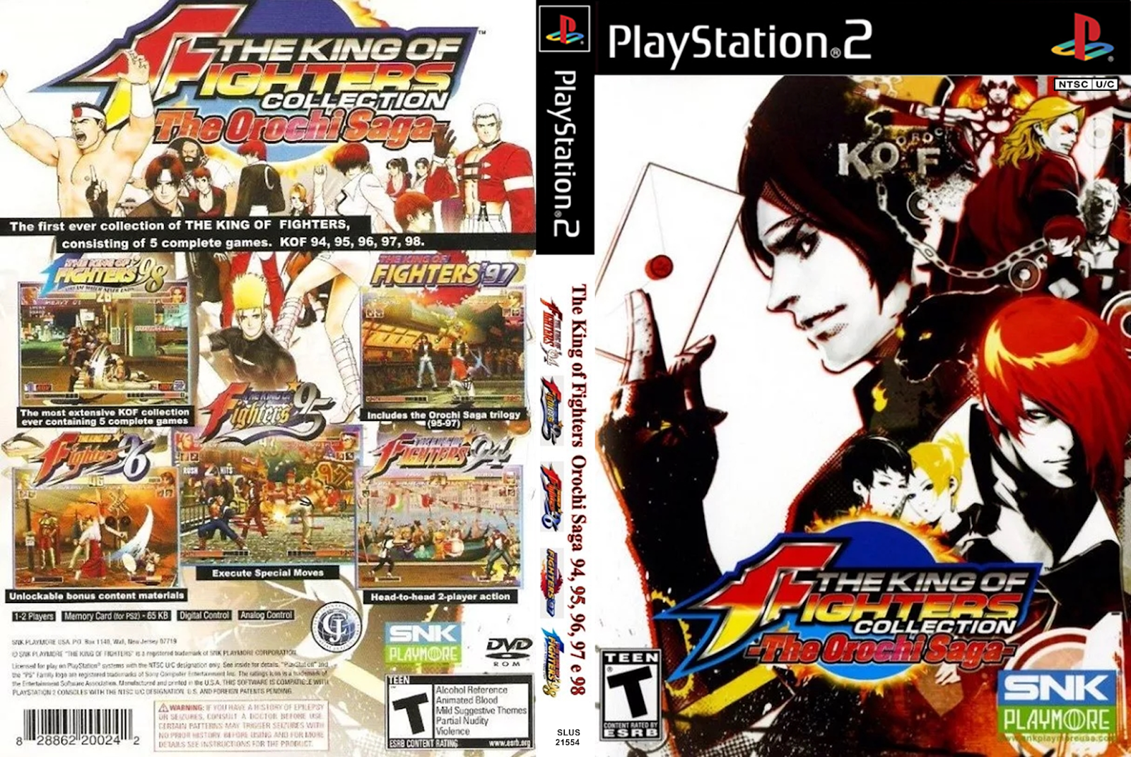 Collection ps2. The King of Fighters collection: the Orochi Saga. King of Fighters 96 ps1 обложка. King of Fighters collection - the Orochi Saga, the PSP. KOF 2 ps2.