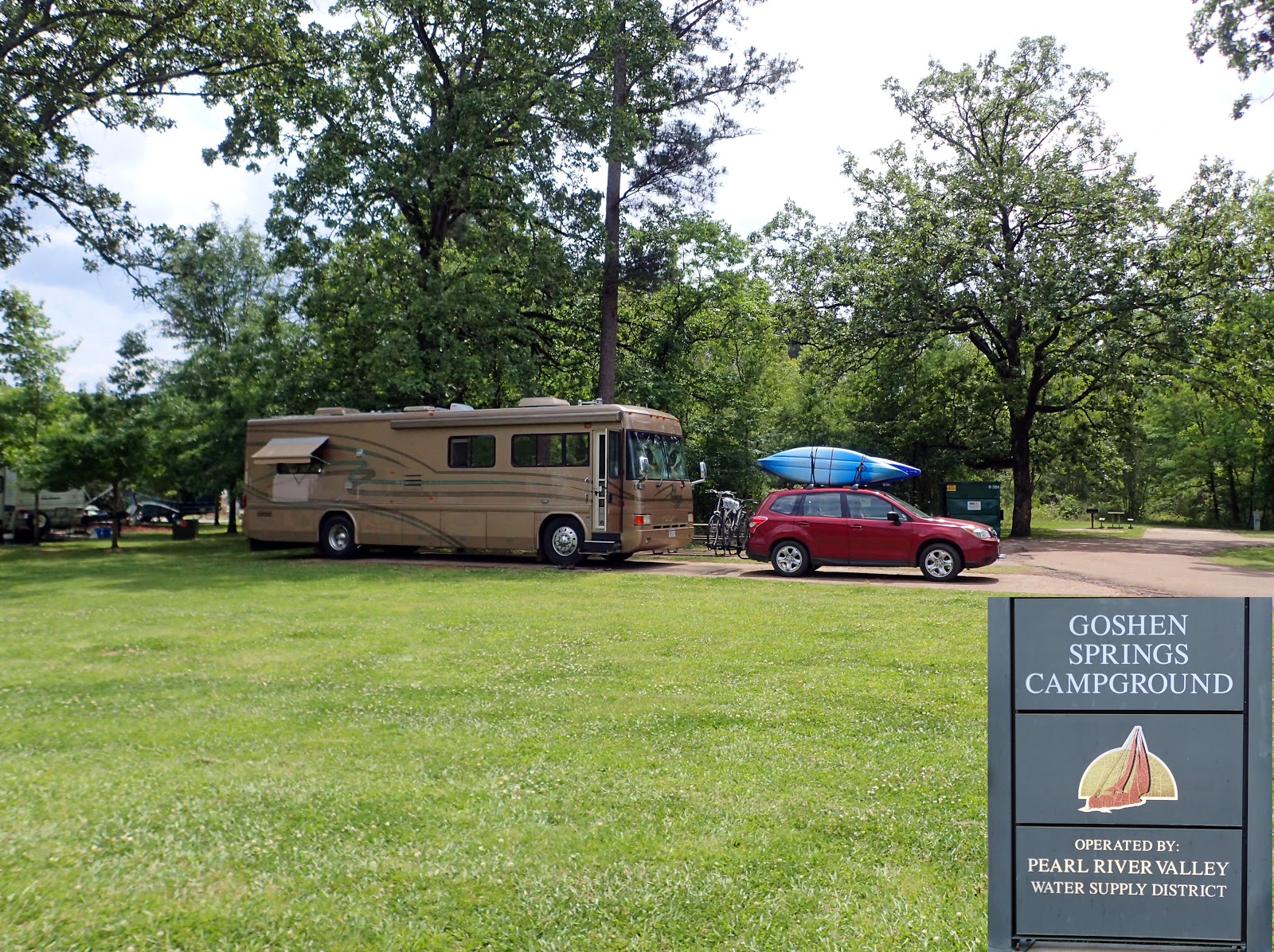 PAMPERED PENGUIN May 12, 2018 Goshen Springs campground, Mississippi