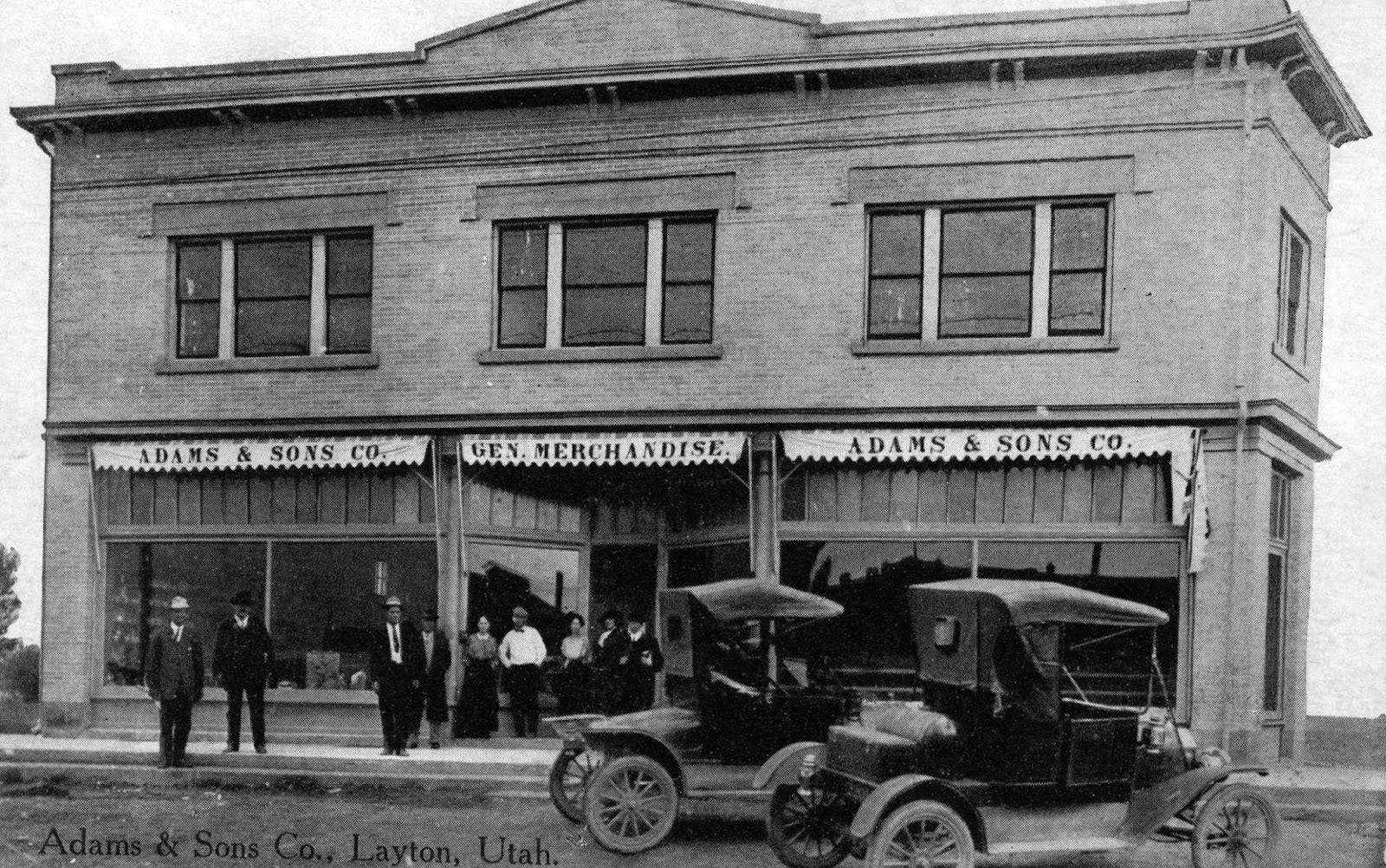Layton, Utah History Layton's first concrete street work was in 1925