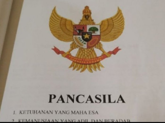 Pelecehan! Garuda Pancasila Diedit Kepalanya Menghadap ke Depan