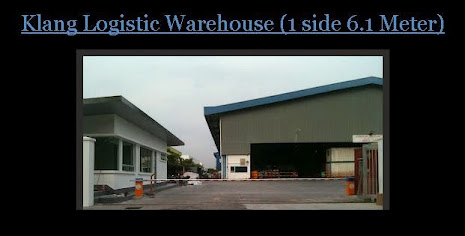 Boom gate at Klang warehouse