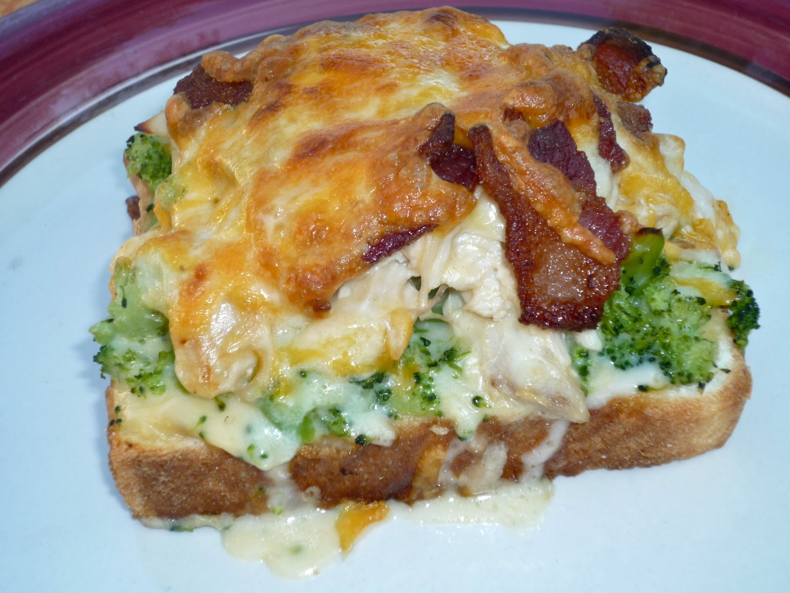 The Weekend Gourmet Sundaysupper Thanksgiving Leftover Edition Featuring Turkey Mornay Open Faced Sandwiches