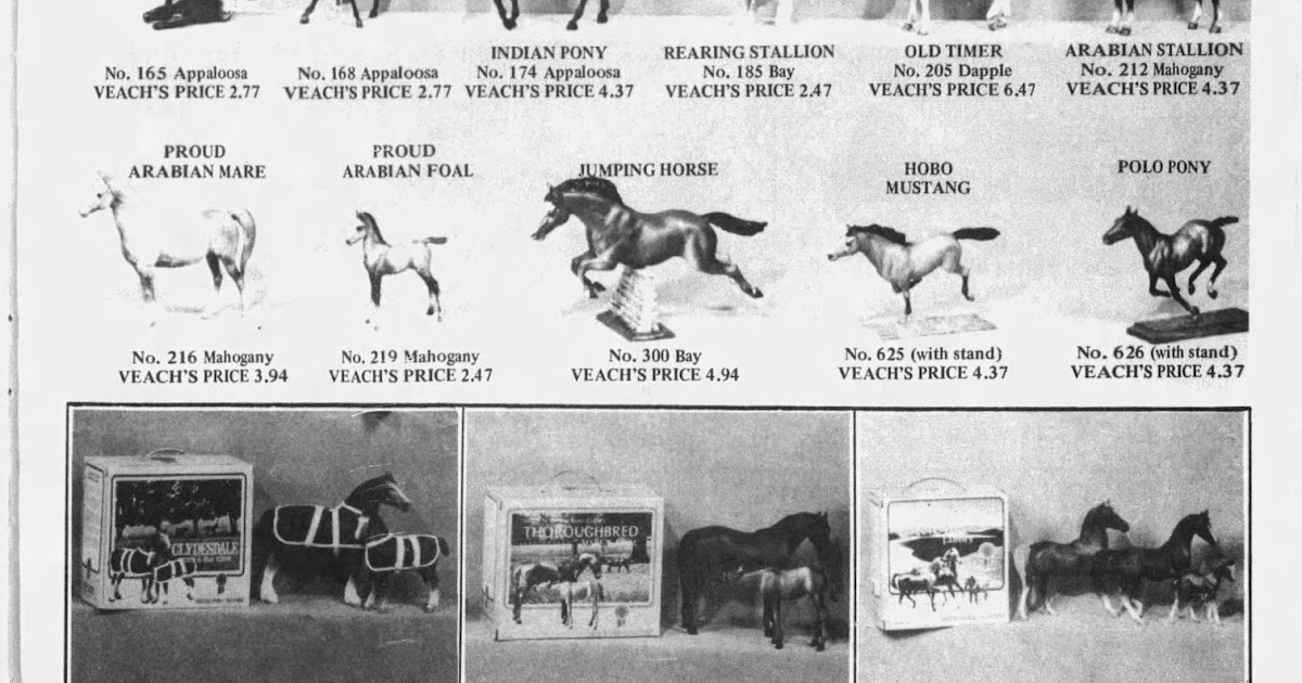 The Model Horse History Project When Breyers Went to Press in the 1970s