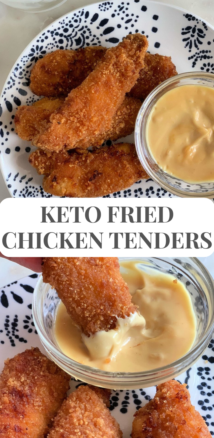 KETO FRIED CHICKEN TENDERS CHICK-FIL-A COPYCAT RECIPE | ALL RECIPES