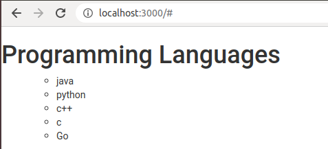 reactjs