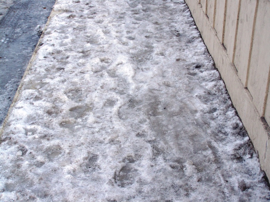 Frank's Place Icy Sidewalks
