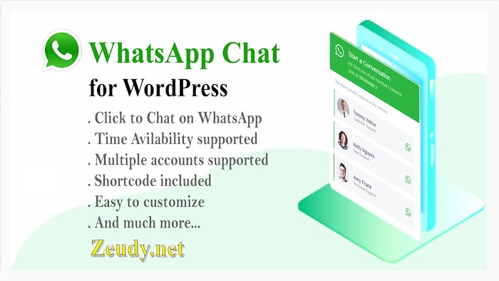 WhatsApp Chat v3.0.5 WordPress Plugin Nulled