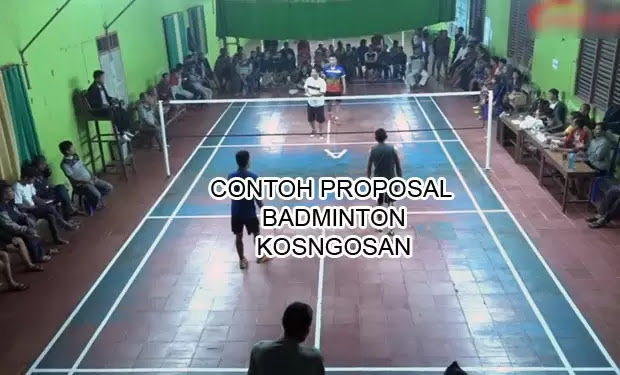 proposal badminton bulu tangkis