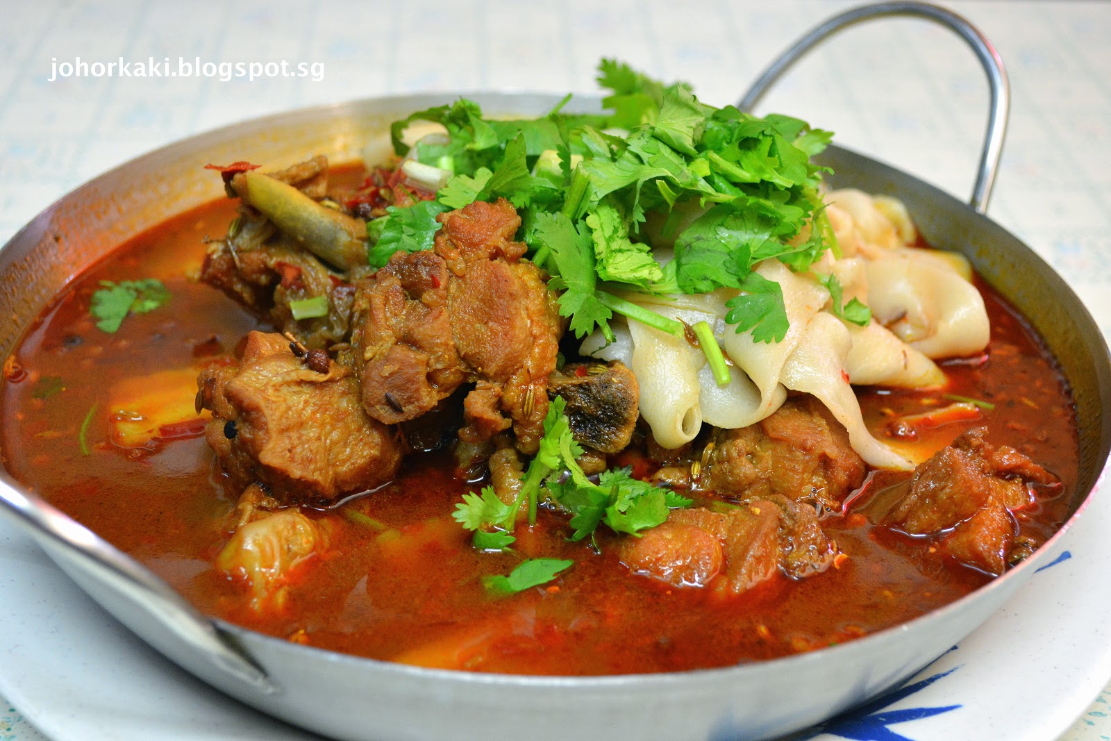 Spicy Village Spicy Big Tray Chicken and Pancakes in NYC New York Tony