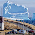 Οι πάγοι άρχισαν να λιώνουν με ταχύτατους ρυθμούς-Παγόβουνο 45 μέτρα ''κόβει'' βόλτες.