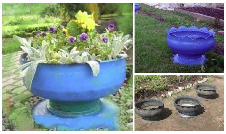 Konsep 22+ Pot Bunga Ban Bekas