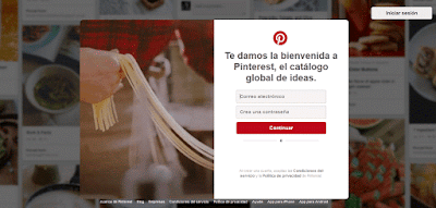 cómo usar pinterest registrarse en pinterest
